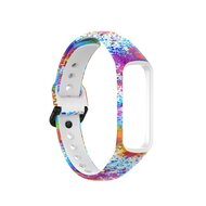 Siliconen band met print - Verfprint - Samsung Galaxy Fit 2 afbeelding
