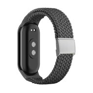 Braided nylon bandje - Grijs - Xiaomi Smart Band 8 & 9 afbeelding