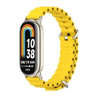 Ocean siliconen bandje - Geel - Xiaomi Smart Band 8 & 9 afbeelding