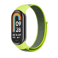 Sport loop nylon bandje - Neon groen - Xiaomi Smart Band 8 & 9 afbeelding
