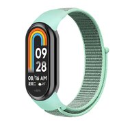 Sport loop nylon bandje - Mintgroen - Xiaomi Smart Band 8 & 9 afbeelding