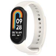 Siliconen bandje - Roomwit - Xiaomi Smart Band 8 & 9 afbeelding