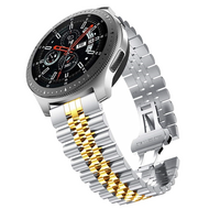 Garmin Vivoactive 4 / 4L - Stalen band - Stalen band - Zilver / goud afbeelding