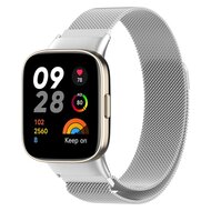 Milanese bandje - Zilver - Xiaomi Redmi Watch 3 afbeelding