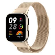 Milanese bandje - Vintage goud - Xiaomi Redmi Watch 3 afbeelding
