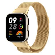 Milanese bandje - Goud - Xiaomi Redmi Watch 3 afbeelding