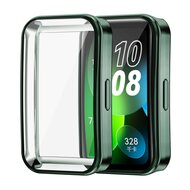 TPU bescherm case - Donkergroen - Huawei Band 10 / 9 / 8 afbeelding