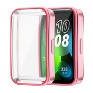 TPU bescherm case - Roze - Huawei Band 10 / 9 / 8 afbeelding
