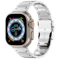 Titanium H-type schakelband - Zilver - Geschikt voor Apple Watch 44mm / 45mm / 46mm / 49mm afbeelding