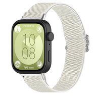 Elastische nylon band - Sterrenlicht - Huawei Watch Fit 3 / Fit 4 afbeelding