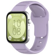 Siliconen Outdoor band - Lila - Huawei Watch Fit 3 / Fit 4 afbeelding
