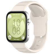 Siliconen Outdoor band - Sterrenlicht - Huawei Watch Fit 3 / Fit 4 afbeelding