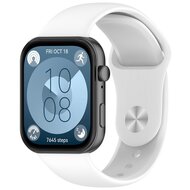 Siliconen sportband - Wit - Huawei Watch Fit 3 / Fit 4 afbeelding