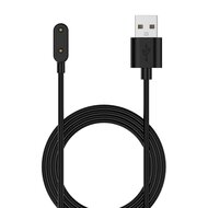 Oplader / Oplaadkabel - Geschikt voor Huawei Watch Fit 4 / 3 / 2 / 1 / Fit New / Fit Mini - Huawei Honor Band - Huawei Band 9 / 8 / 7 / 6 - USB aansluiting - 1 meter - Zwart afbeelding
