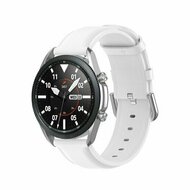 Classic leren bandje - Wit - Xiaomi Redmi Watch 5 Active / Redmi Watch 5 Lite afbeelding