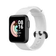Classic siliconen sportbandje - Wit - Xiaomi Mi Watch Lite / Redmi Watch afbeelding