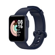 Classic siliconen sportbandje - Donkerblauw - Xiaomi Mi Watch Lite / Redmi Watch afbeelding