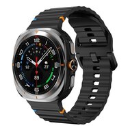Wave Sport Band - Zwart - Samsung Galaxy Watch Ultra 47mm afbeelding