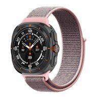 Nylon loop bandje - Roze - Samsung Galaxy Watch Ultra 47mm afbeelding