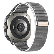 Nylon Wave band - Grijs - Samsung Galaxy Watch Ultra 47mm afbeelding