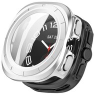Hard case met screen protector (waterdicht) - Zilver - Samsung Galaxy Watch Ultra 47mm afbeelding