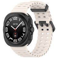 Marine Band siliconen - Starlight / sterrenlicht - Samsung Galaxy Watch Ultra 47mm afbeelding