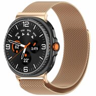 Milanese band - Champagne goud - Samsung Galaxy Watch 8 Classic - 46mm afbeelding