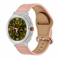 Classic leren band - Roze - Samsung Galaxy Watch 8 Classic - 46mm afbeelding