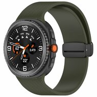 D-buckle sportband - Leger groen - Samsung Galaxy Watch 8 Classic - 46mm afbeelding