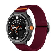 Nylon Loop bandje - Bordeaux - Samsung Galaxy Watch 8 - 40mm / 44mm afbeelding