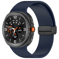 D-buckle sportband - Donkerblauw - Samsung Galaxy Watch 8 - 40mm / 44mm afbeelding