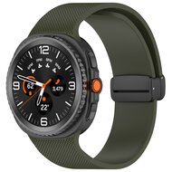 D-buckle sportband - Leger groen - Samsung Galaxy Watch 8 - 40mm / 44mm afbeelding