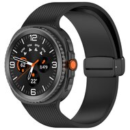 D-buckle sportband - Zwart - Samsung Galaxy Watch 8 - 40mm / 44mm afbeelding