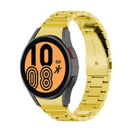 Samsung Galaxy watch 7 / Galaxy Watch FE - 40mm & 44mm - Stalen schakelband - Goud afbeelding