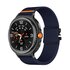 Nylon bandje met Parachute sluiting - Donkerblauw - Samsung Galaxy Watch 8 - 40mm / 44mm_