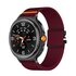 Nylon bandje met Parachute sluiting - Bordeaux - Samsung Galaxy Watch 8 - 40mm / 44mm_